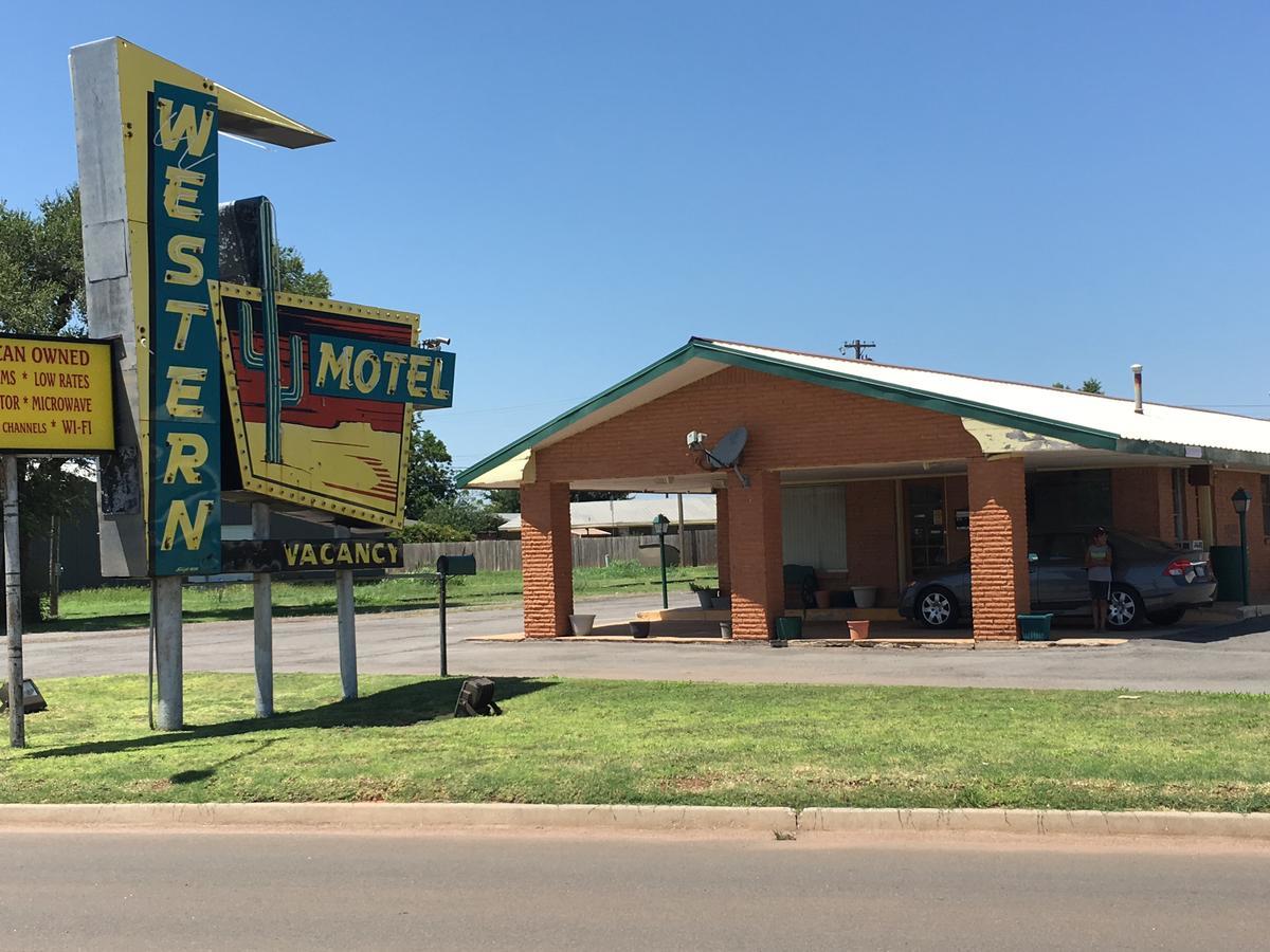 Western Motel Sayre Esterno foto