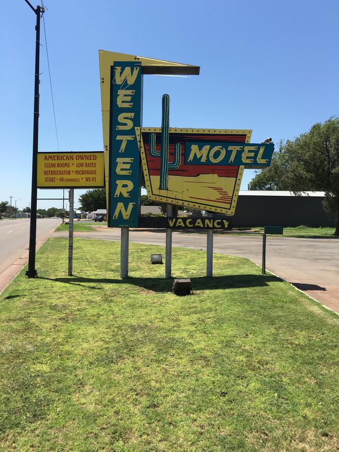 Western Motel Sayre Esterno foto